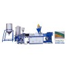 Extrusion line for corrugated pipes