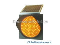 Solar energy yellow flash road light图1