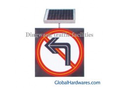 Turn left sign图1