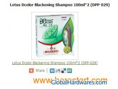 Lotus Dcolor Blackening Shampoo 100ml*2 (DPP-029)图1