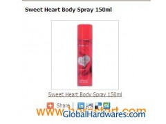 Sweet Heart Body Spray 150ml图1