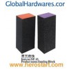 Black professional sanding block file nail art buffer NF-16
