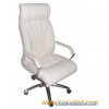 Executive Office Chair in White Leather (Z0030-1)