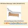 SPA Wood Massage Table (YM-WFC615)