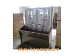 THR-SS028 Stainless Steel Scrub Sink for Two Persons图1