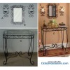 CONSOLE TABLE WITH MIRROR CANDLE
