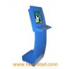Slim Interactive Kiosk with Metal Keypad and Trackball (RYS135)