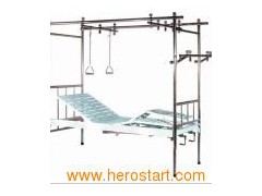 Professional Stainless Steel Three Function Orthopaedics Hospital Bed图1