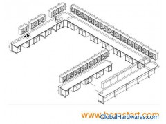 Wall/Side Bench (QG-L-BT-14)图1