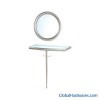 Console table, wall mirror