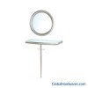 Console table, wall mirror