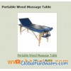 Portable Wood Massage Table