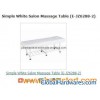 Simple White Salon Massage Table (E-JZ6288-2)
