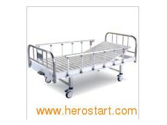 Thr-Mbs112 Stainless Steel Hospital Bed With Single Crank图1