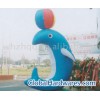 Inflatable dolphin