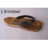 wooden slipper & sandals