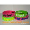 I Love Boobies Awareness Silicone Bracelets (P5100)
