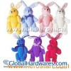 Colorful Plush Rabbit Toy, Cute Stuffed Bunny