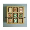 wooden noughts and crosses