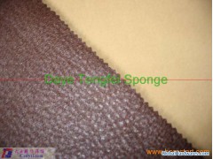Leather sofa compound foam sponge/foam backed leather图1