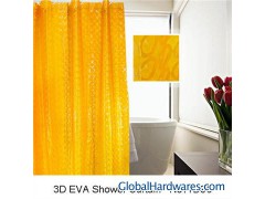 Eco-friendly 3D shower curtain图1