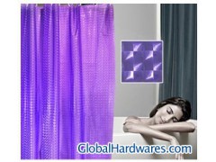 PEVA 3D shower curtain图1
