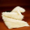 Synthetic Fur Cushion and Throw
