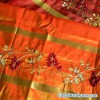 Sell satin strip taffeta silk fabric-6