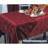 Polyester Jacquard table cloth