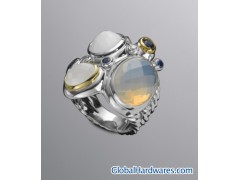 David Yurman Oval Mosaic Ring图1