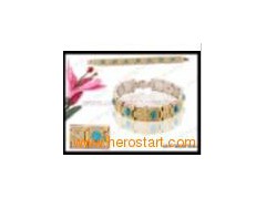 stainless steel bangle with magnets ,we have stocks .图1