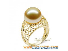 18K South Sea Pearl Ring图1