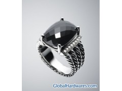 16x12mm Black Onyx Wheaton Ring图1