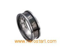 Men's tungsten ring R2062图1