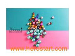 Colorful Plastic Miracle Beads图1