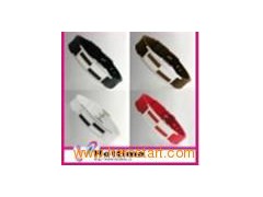 stylish negative ion titanium stainless steel bracelet and bangle图1