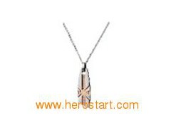 Themed item!UK flag pattern and classic tungsten pendant with rosegold plating图1