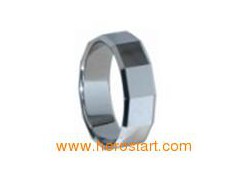 Full dome lover couple tungsten ring图1