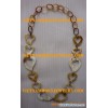 Organic Horn Neck lace,Horn Necklace, Horn Chain, Horn link,