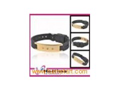 ions energy amazing stainless steel or titanium bracelet图1