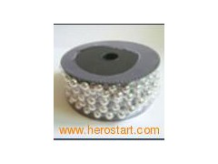 12mm silver plating  string beads图1