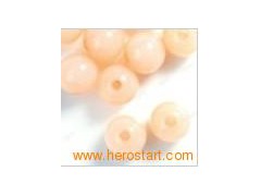 Orange Round 10X10X10mm Acrylic Beads AR0195图1