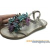 Shoes tassel jewelry microfiber