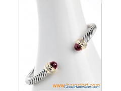 David Yurman 5mm Garnet Bracelet图1
