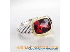 David Yurman Jewelry, Garnet Noblesse Ring图1