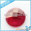 5# red corundum facet flat back gems