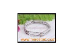 fashion shiny stainless steel bracelet  jewelry for birthday/ Christmas图1