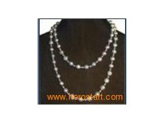 Plastic Jewelry with Flower Beads图1