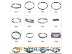 Tungsten bracelet clear stock图1