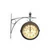 offer double side metal clock